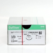 Хирургичен конец  BBRAUN DAFILON BLUE  3/0 75 см DS19 - 1 бр. 