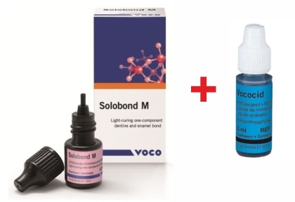 VOCO Solobond M, бонд 4 мл + Vococid Gel, ец гел 3 мл