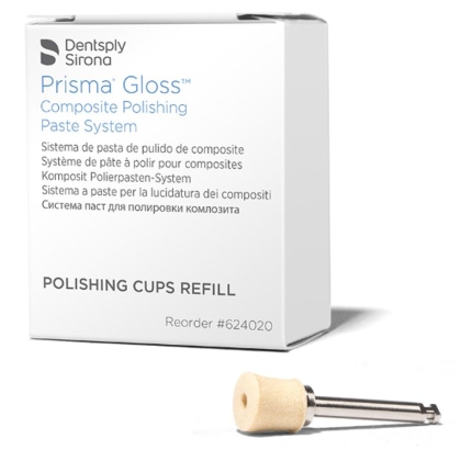 Prisma Gloss polishing cups - кичета без държател, 10 бр. 