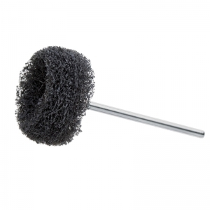 Четка, средно груба, тъмно сива HATHO Miniature Brush, Scotch-Brite Medium  