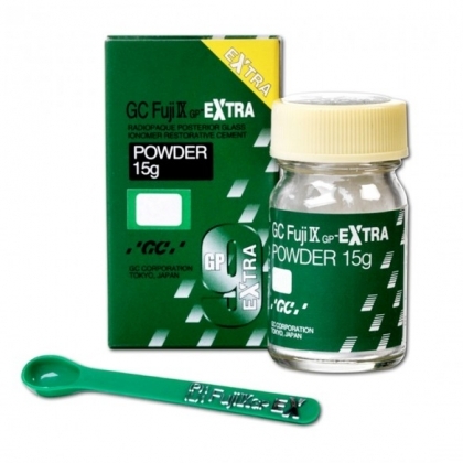 GC Fuji IX GP EXTRA Powder -  глас-йономерен цимент, прах 15г