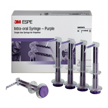 3M Intra-oral Syringes Purple - Интраорална спринцовка за полиетер 1бр.