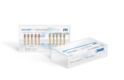 EVE DIACOMP PLUS OCCLUFLEX SET RA 345 ОКЛУЗАЛНИ ДИАМАНТЕНИ ГУМИ ЗА КОМПОЗИТ