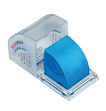 Erkodent scanning wax blue for Sirona scanner - сканиращ восък, син, 50 г